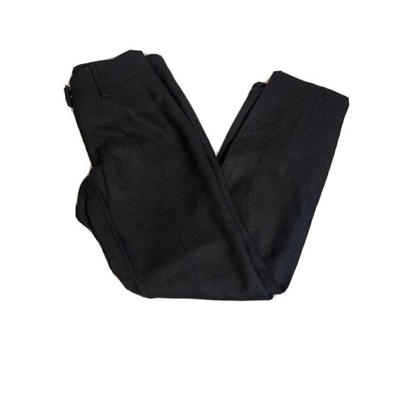 Escada Womens Virgin Wool Mid Rise Dress Pants Trouser Black Size 36 Pleated New - Picture 1 of 11